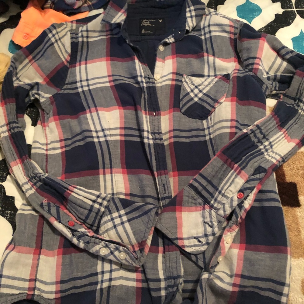 American Eagle button down